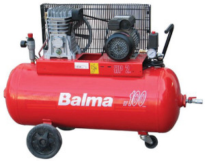 מדחס אוויר 2 כ"ס 100 ליטר BALMA