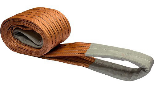 רצועת הרמה חומה 6 טון אורך 2 מטר