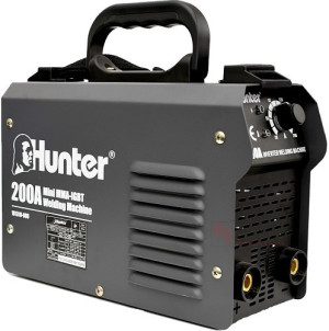 רתכת אלקטרונית מיני מקצועית 200A כולל מסיכת ריתוך אלקטרונית Hunter