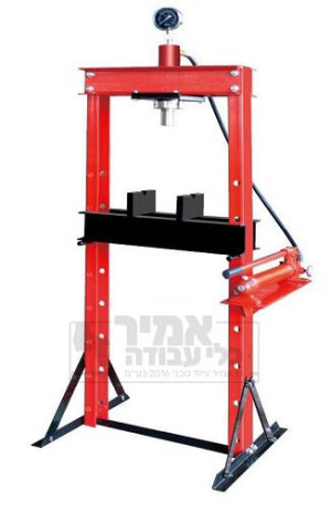 מכבש מוסכים הידראולי 20 טון משאבה כפולה