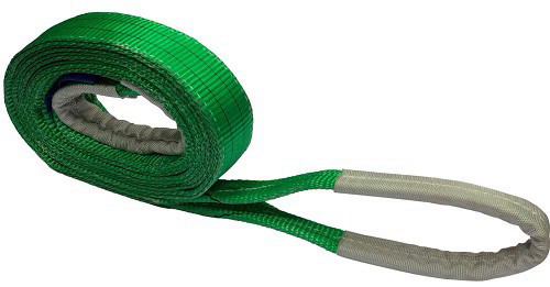 רצועת הרמה ירוקה 2 טון אורך 6 מטר