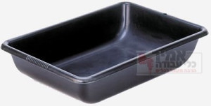 אמבטיט 76 ליטר שחור/צבעוני PLASGAD