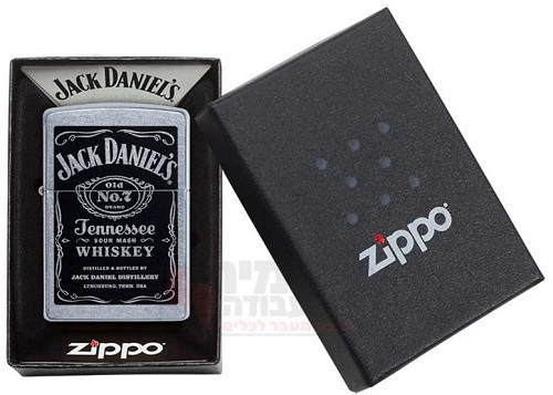 מצית זיפו גק דניאלס - Zippo Jack Daniels