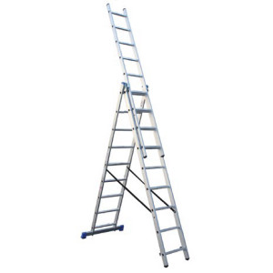 סולם אלומיניום ג KRAUSS 3X8