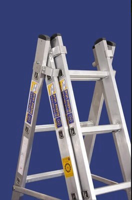 סולם אלומיניום ג 3X15 סולמות חגית