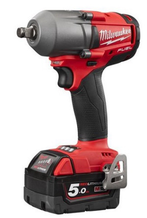 מפתח אימפקט 1/2" FUEL 18V לעומס גבוה נטענת כולל 2 סוללות 9A