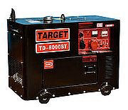 גנרטור דיזל מושתק 6.5KVA דגם TD8000ST מבית TARGET