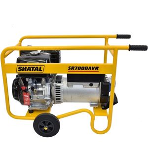 גנרטור בנזין נייד חד פאזי עם מייצב מתח 7000W (התנעה ידנית)