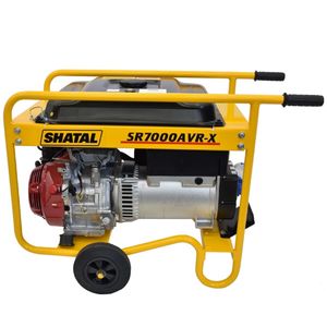 גנרטור בנזין נייד חד פאזי עם מייצב מתח 7000W (התנעה ידנית)