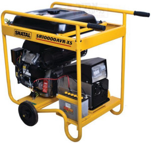גנרטור בנזין תלת פאזי כולל מייצב מתח 10,000W/6,000W שטל (התנעה חשמלית כולל מצבר)