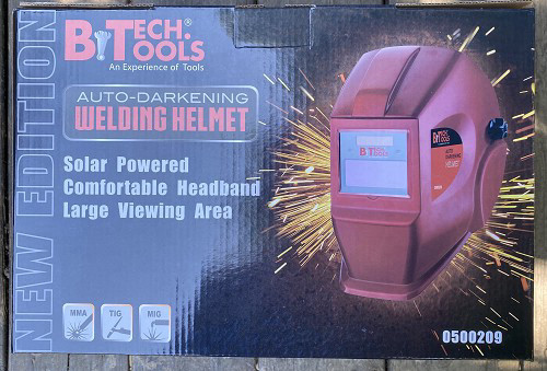 מסיכת ריתוך אלקטרונית B-TECH
