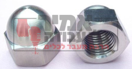אום כיפה נירוסטה 304 אינצי