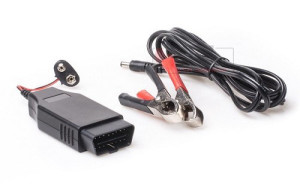 ערכת גיבוי מחשב רכב, חיבור OBD כולל מתאם 9 וולט