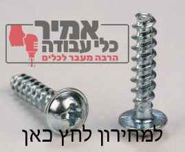 בורג PT לפלסטיק , קצה קטום ראש עגול פיליפס