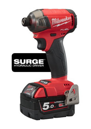 מברגת אימפקט הידראולית FUEL SURGE 18V נטענת כולל 2 סוללות 5A