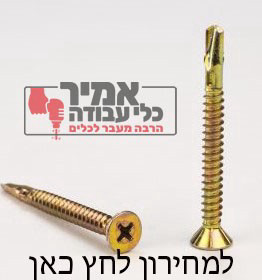 בורג גבס מצולע פרפר