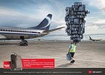 Delsey Uses Light Humor For Light Luggage