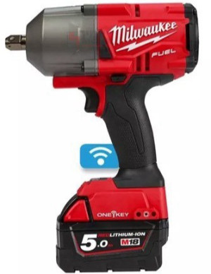 מפתח אימפקט FUEL 1/2" 18V עומס גבוה נטענת כולל 2 סוללות 9A