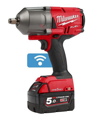 מפתח אימפקטFUEL 18V 1/2 לעומס גבוה נטענת כולל 2 סוללות 9A