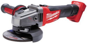 משחזת זווית "4.5 נטענת RAPID STOP FUEL 18V כוללת סוללות 5A