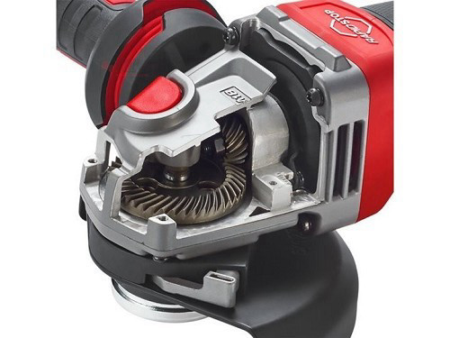 משחזת זווית 4.5 נטענת RAPID STOP FUEL 18V - גוף בלבד