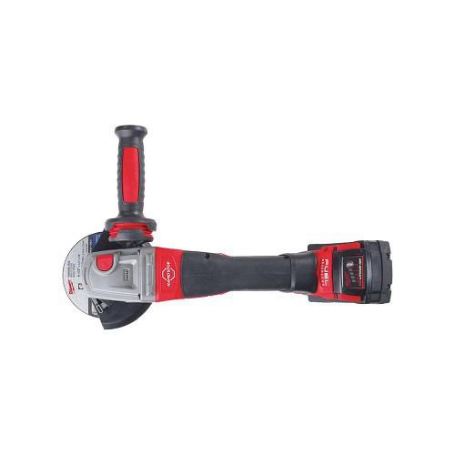 משחזת זווית 5 נטענת RAPID STOP FUEL 18V כוללת סוללות 5A