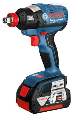 מברגה/מפתח רטיטה 18V עם ראש הברגה ללא צורך במתאם BOSCH 185NM