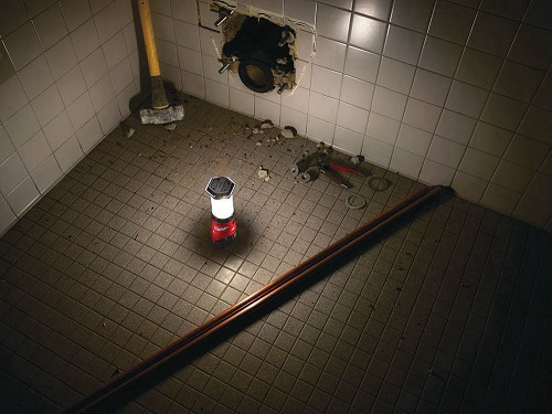 פנס עששית 12V נטען LED - גוף בלבד