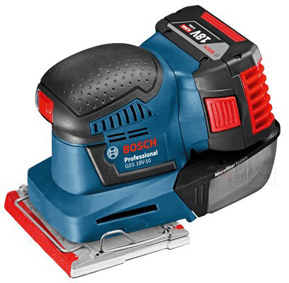 מלטשת רוטטת נטענת 18V גוף בלבד BOSCH