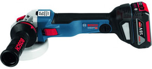 משחזת זווית נטענת 2.8 ק"ג 9000 סל"ד 18V גוף בלבד BOSCH