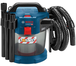 שואב אבק נטען רטוב/יבש 18V גוף בלבד BOSCH