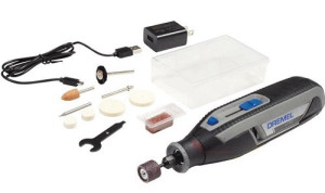 דרמל LITE נטען 3.6V ליתיום + 15 אביזרים כולל סוללת 2A