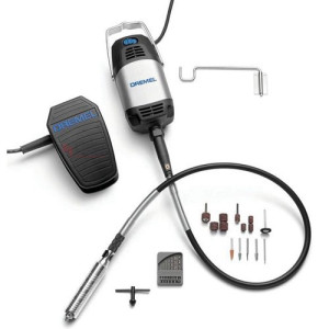 דרמל ציר גמיש מקצועי + 21 אביזרים