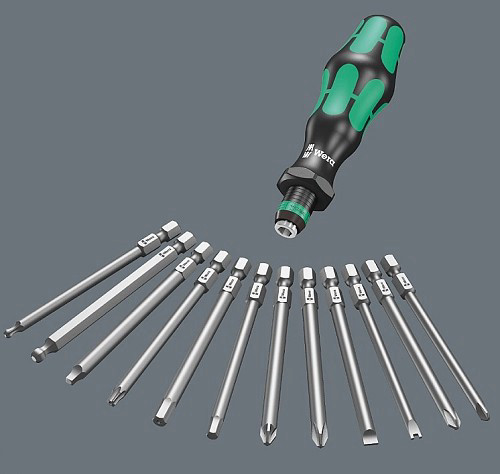 Wera KraftForm Kompackt 60 סט מברג + ביטים