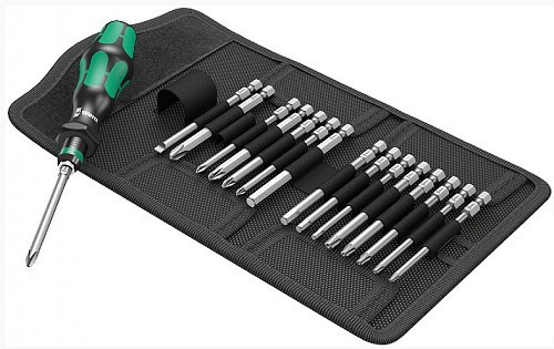 Wera KraftForm Kompackt 60 סט מברג + ביטים