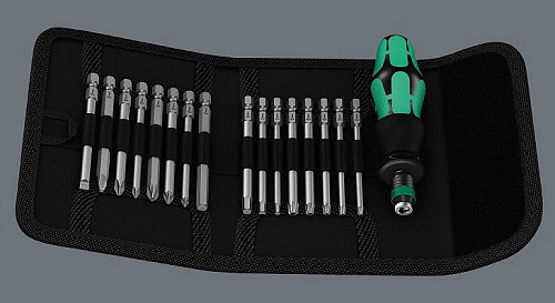 Wera KraftForm Kompackt 60 סט מברג + ביטים