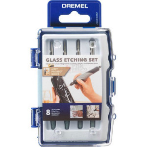 סט אביזרים לזכוכית 8 חלקים לדרמל Dremel 682