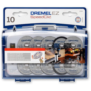 סט חיתוך ספיד קליק 10 חלקים לדרמל תוצרת Dremel