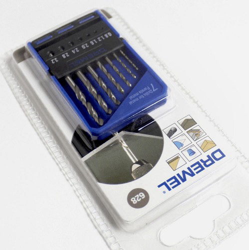 סט 7 מקדחים 628 דרמל תוצרת Dremel