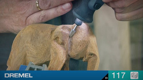 אביזר 2 יח כרסם מהיר 117 קוטר 6.4 ממ דרמל תוצרת Dremel