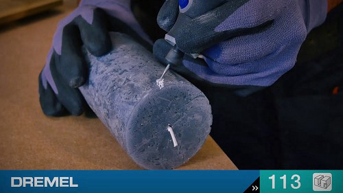 אביזר 3 יח כרסם קטן לחריטה 113 קוטר 1.6 ממ דרמל תוצרת Dremel