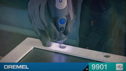 אביזר כרסם וידיה 9910 קוטר 3.2 ממ דרמל תוצרת Dremel