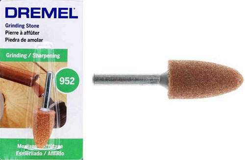 אביזר 3 יח אבן השחזה אלומיניום אוקסיד 952 קוטר 9.5 ממ דרמל תוצרת Dremel