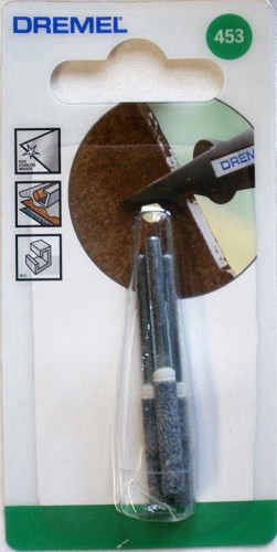 אביזר 3 יח אבן השחזה ללהבי מסור שרשרת 453 קוטר 4 ממ דרמל תוצרת Dremel