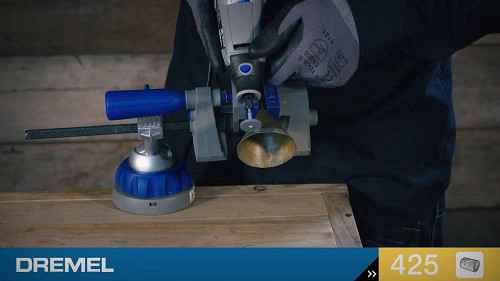 אביזר 4 יח גלגל הברקה 425 קוטר 22.5 ממ דרמל תוצרת Dremel