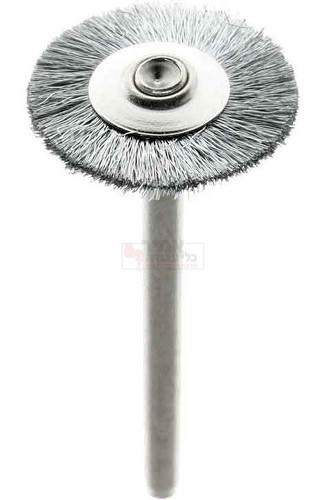 אביזר 2 יח מברשת פלדה 428 קוטר 19 ממ דרמל תוצרת Dremel