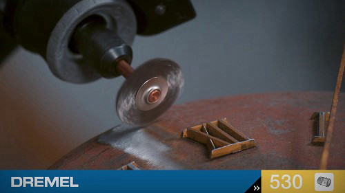אביזר 2 יח מברשת נירוסטה 530 קוטר 19 ממ דרמל תוצרת Dremel