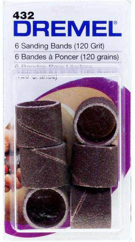 אביזר 6 יח טבעת ליטוש 432 קוטר 13 ממ דרמל תוצרת Dremel