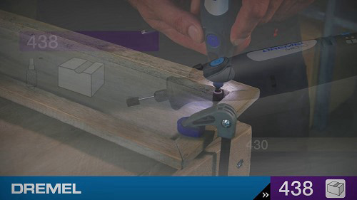 אביזר 6 יח טבעת ליטוש 438 קוטר 6.4 ממ דרמל תוצרת Dremel