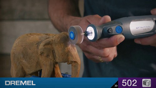 אביזר גלגל ליטוש 502 קוטר 28.6 ממ דרמל תוצרת Dremel